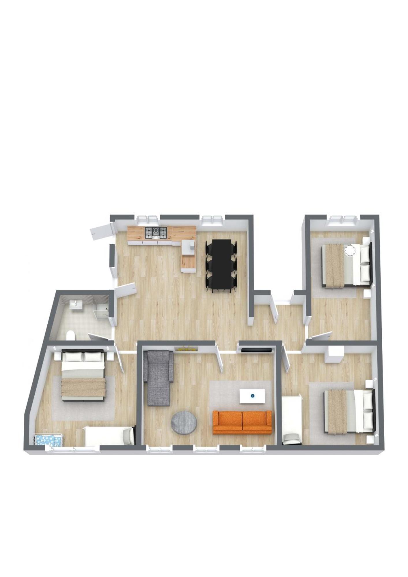 Large Apartment In Central Copenhagen By Tivoli Gardens Szoba fotó